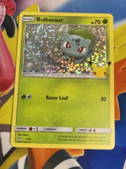 Bulbasaur #1/25 - McDonald's 25th Anniversary Promo - Holo Pokemon Card - Image 2