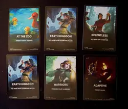 24 Theme Cards MTG Avatar: The Last Airbender ATLA - Image 1