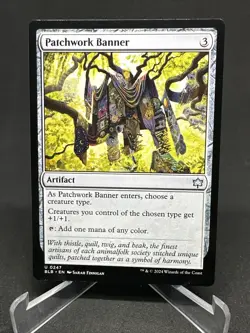 MTG Patchwork Banner Bloomburrow 0247 Regular Uncommon Non Foil Card - Image 2