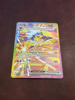 Jolteon ex 153/131 Sv: Prismatic Evolutions Holo Pokemon TCG SIR Card - Image 2