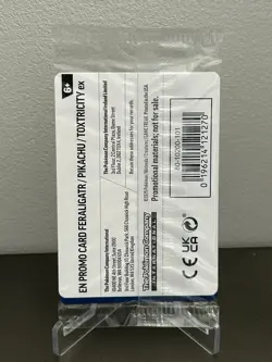 Pokemon TCG Feraligatr and Pikachu Illustration Contest 2024 Promo Cards Sealed - Image 2