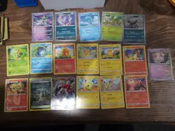 Pokemon 140 Card Lot Full Art, Reverse Holos, Holos, Pikachu, Base - Image 3