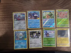 Pokemon 140 Card Lot Full Art, Reverse Holos, Holos, Pikachu, Base - Image 4