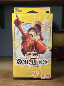 One Piece Card Game Starter Deck Egghead ST29 Deck Brick Sealed NO BONUS PACK - Image 1