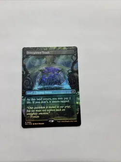 Overgrown Tomb Borderless Foil Lorwyn Eclipsed Error Card - Image 1