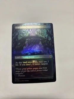 Overgrown Tomb Borderless Foil Lorwyn Eclipsed Error Card - Image 2