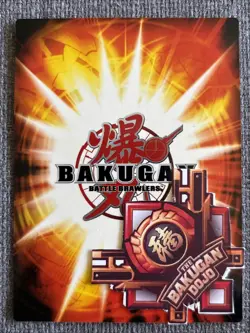 Bakugan New Vestroia Book of Power 2 🔴 Red Ability Card 2/3b Subterra - Image 4