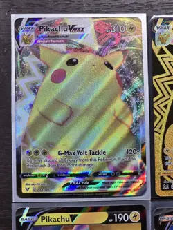 Pokemon Cards Lot (Pikachu Vmax Gold Vmax V - Hyper Rare & Rare - Chonkichu) - Image 3