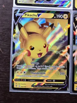 Pokemon Cards Lot (Pikachu Vmax Gold Vmax V - Hyper Rare & Rare - Chonkichu) - Image 5