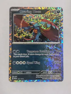 Roaring Moon 011/015 Holo Mcdonald's 2024 M24 Pokemon Card NM - Image 1
