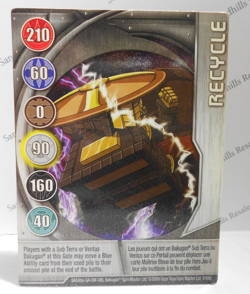 Bakugan Card - Recycle - Silver Gate Card - BA588a - 6/68q - 2009 - Image 1