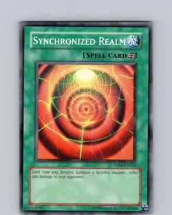 Yu-Gi-Oh TCG Synchronized Realm 5DS1-EN022 Unlimited Regular Common Card NM - Image 1