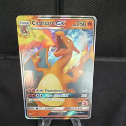 Charizard GX 9/68 Hidden Fates Holo Ultra Rare English 250HP Pokemon Card - Image 1