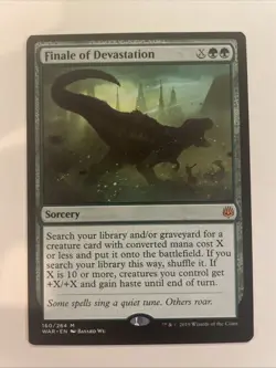 MTG Finale of Devastation War of the Spark Regular Rare Card 160 NM - Image 1