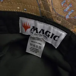 EXCLUSIVE Magic Con Las Vegas 2023 MTG Card Back Bucket Hat NM - Image 5