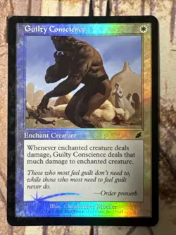 MTG Guilty Conscience Scourge 17/143 Foil Common - Image 1