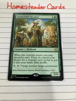 Formidable Speaker Lorwyn Eclipsed Regular #176 MTG (jr) Magic - Image 1