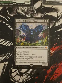 Maha, Its Feathers Night Bloomburrow Regular - Image 1
