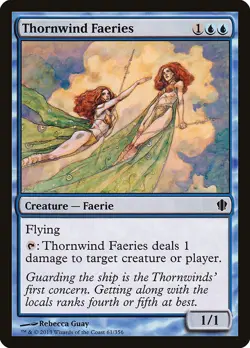 2x Thornwind Faeries - NM - Commander set - SPARROW MAGIC - Image 1