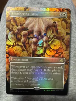 Smothering Tithe (Borderless) Double Masters 2022 Foil - Image 1
