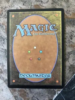 Mtg - Demonic Tutor - Beta - Foil - Restricted - Reserved -WATCH ITEM VIDEO! O_O - Image 3