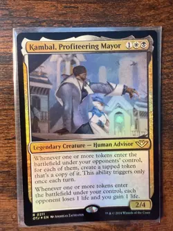 MTG - OTJ - Kambal, Profiteering Mayor Foil Rare - 211 - NM-Mint! - Image 1