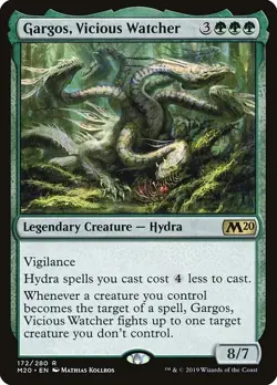Gargos, Vicious Watcher Custom Commander Deck MTG Magic the Gathering - Image 1