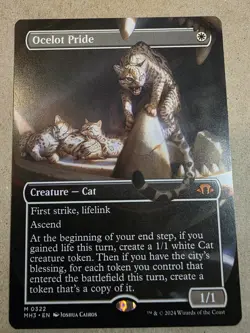 Ocelot Pride - (Borderless) Modern Horizons 3 Regular - Mtg - Image 1