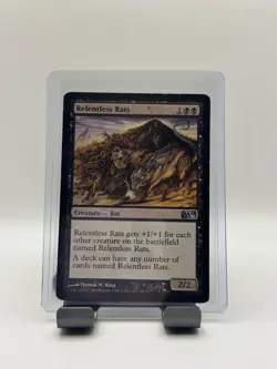 MTG, Relentless Rats 108 MP Core Set 2010 (M10) Regular - Image 1