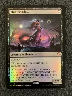 Magic The Gathering MTG - Moonshadow Foil - Lorwyn Eclipsed - Image 1