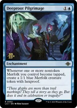 1 x Deeproot Pilgrimage - Foil - Prerelease Promo - The Lost Caverns of Ixalan - - Image 1