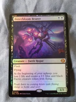 Magic The Gathering Bitterbloom Bearer Mythic Rare Foil English Lorwyn Eclipsed - Image 1
