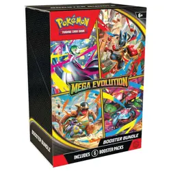 Pokemon TCG: Mega Evolution Booster Bundle (6 Booster Packs) - Image 1
