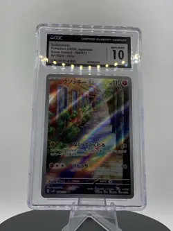 CGC 10 Sudowoodo 080/071 AR Art Rare Snow Hazard sv2P Pokemon Card Slab - Image 4