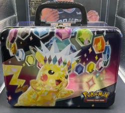 Pokemon TCG Surging Sparks 2024 Collector’s Chest Lunch Box Tin - Empty/No Packs - Image 1