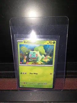 Perfect Swirl 2021 Pokemon Bulbasaur Holo Sword and Shield Black Star Promo NM - Image 2