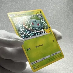 Pokemon Bulbasaur Holo Promo 1/25 McDonald's 25th Anniversary Basic English 2021 - Image 3