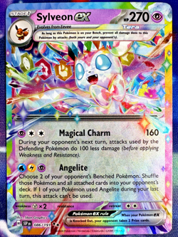 Pokemon TCG - Sylveon EX - 086/191 - Surging Sparks Double Rare - NM - Image 2
