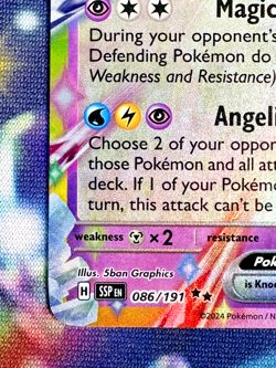 Pokemon TCG - Sylveon EX - 086/191 - Surging Sparks Double Rare - NM - Image 5