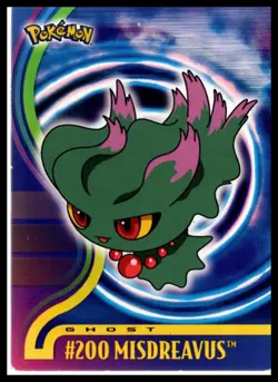 2001 Topps Pokemon Johto League Champions #NNO Misdreavus - Image 1