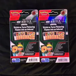 *NEW* Pokemon ex Battle Deck Victini Starter Decks English TCG 2023 Sealed x 2 - Image 2