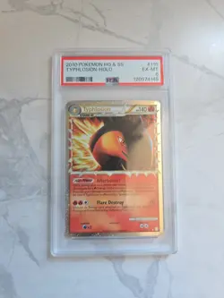 Pokemon 2010 HG SS Typhlosion Prime Holo 110 PSA 6 EX-MT - Image 1