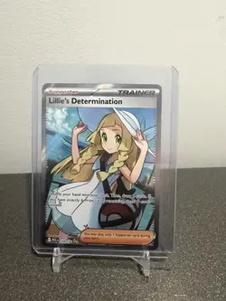 Pokemon Lillie's Determination Trainer Supporter MEG 169/132 Holo Card Lot of 2 - Image 4