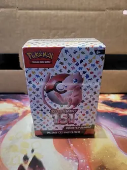 Pokemon TCG Scarlet & Violet 151 Booster Bundle 1 Box - SEALED English - Image 1