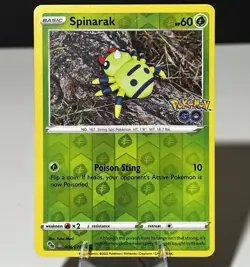 Unpeeled Ditto Pokemon Go Spinarak Pokemon TCG (Peelable Ditto) - Image 1