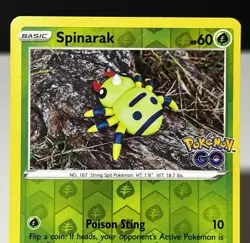 Unpeeled Ditto Pokemon Go Spinarak Pokemon TCG (Peelable Ditto) - Image 3