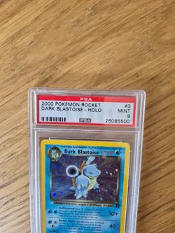Carte Pokemon PSA 9 Dark Blastoise 3/82 Team Rocket Set Rare Holo 2000 Mint - Image 2
