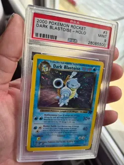 Carte Pokemon PSA 9 Dark Blastoise 3/82 Team Rocket Set Rare Holo 2000 Mint - Image 4