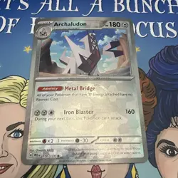 Archaludon 070/131 Master Ball Pattern: Prismatic Evolutions Pokemon TCG NM - Image 1