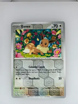2024 Pokemon Shrouded Fable Eevee (Rev Holo) 050/064 NM - Image 1